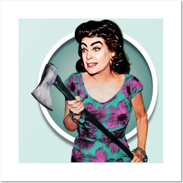 Joan Crawford - Strait Jacket Wall Art by Indecent Designs